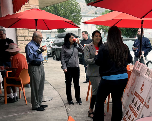 Mandip at Ballers & Brew