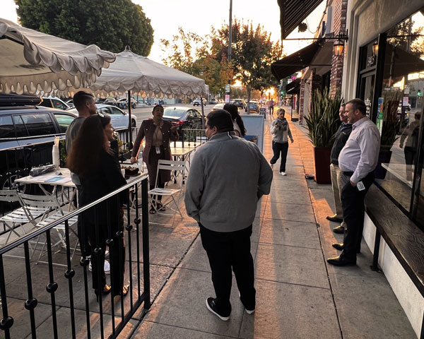 Mandip at Romancing the Bean Cafe