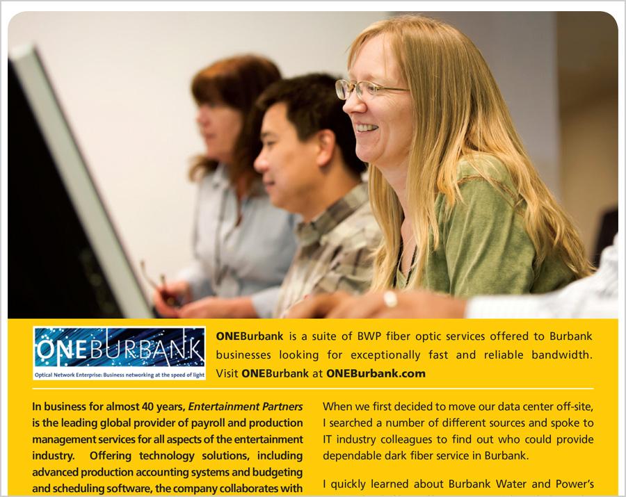 Entertainment Partners Chooses ONEBurbank