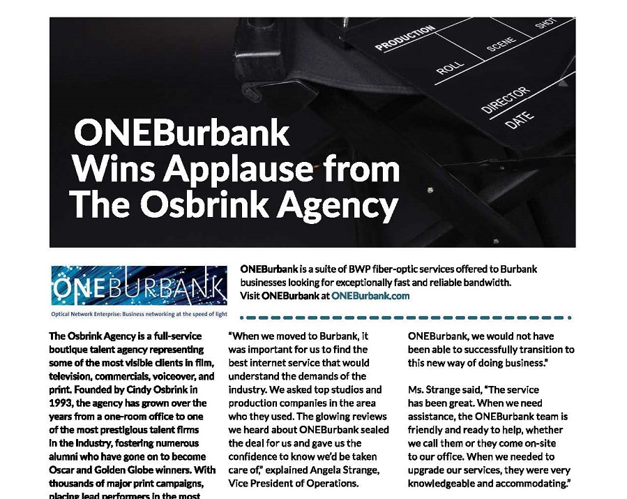Applause from The Osbrink Agency