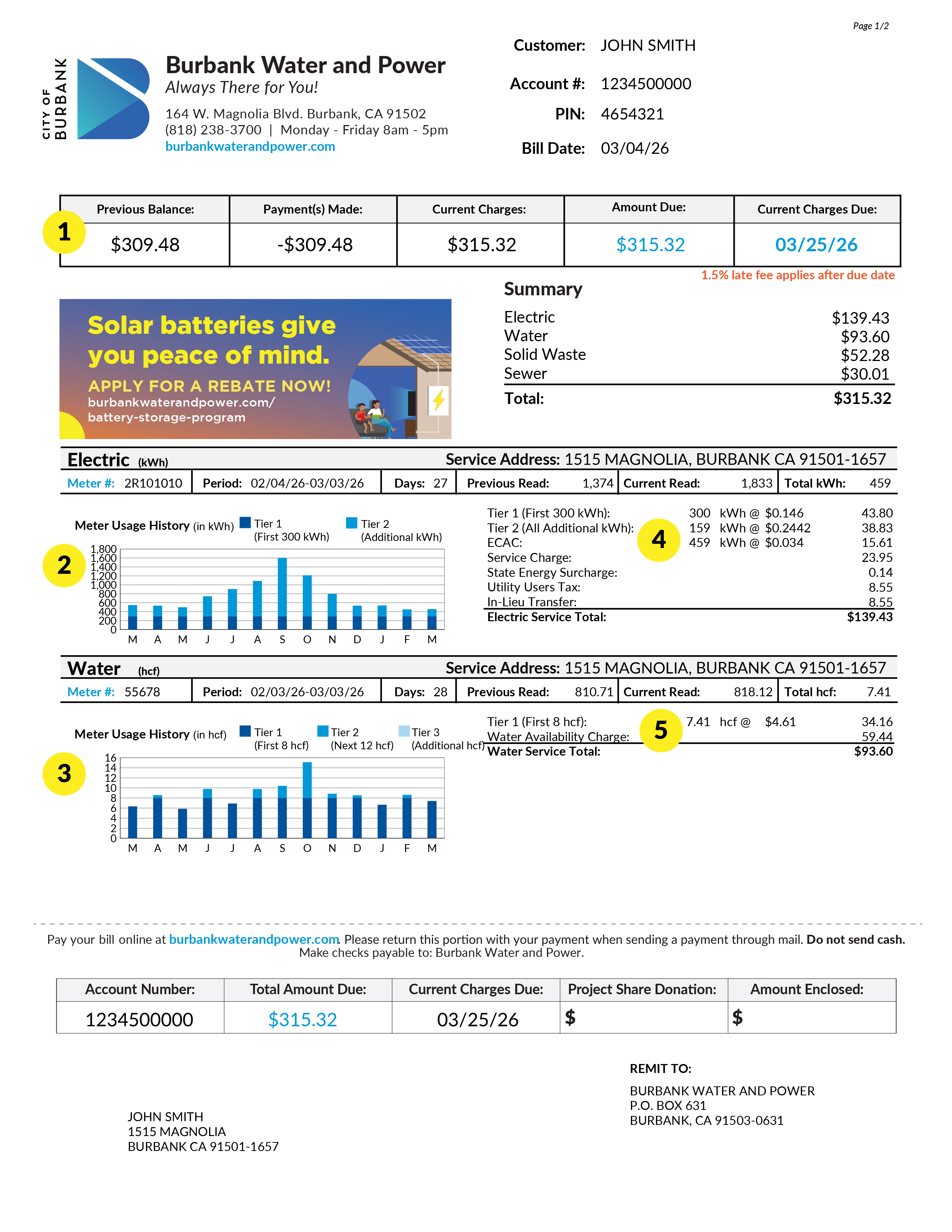 RESIDENTIAL BILL HOTSPOT